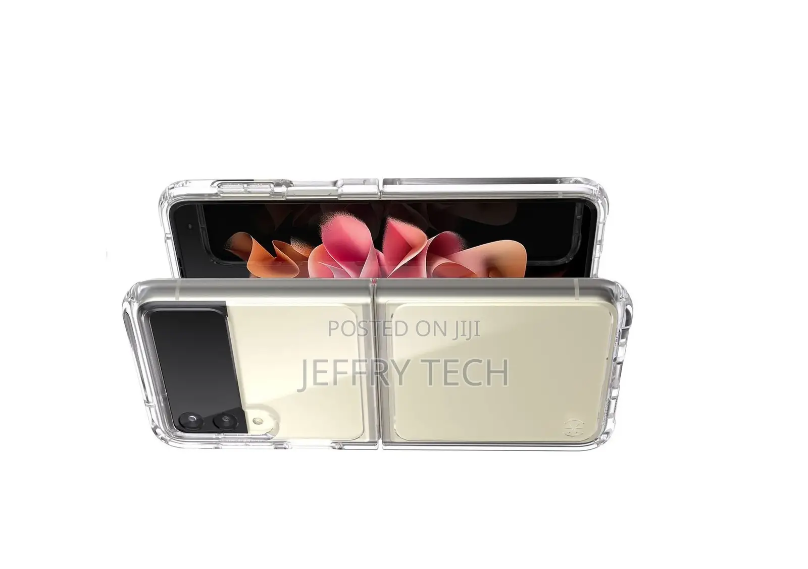 Transparent Shockproof Back Cover Samsung Galaxy Z Flip 3