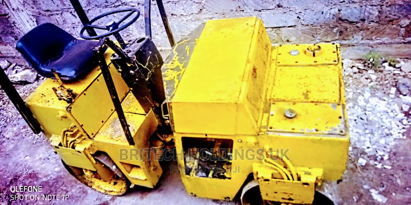 Ex-Uk 3.5t Benford Double Drum Roller