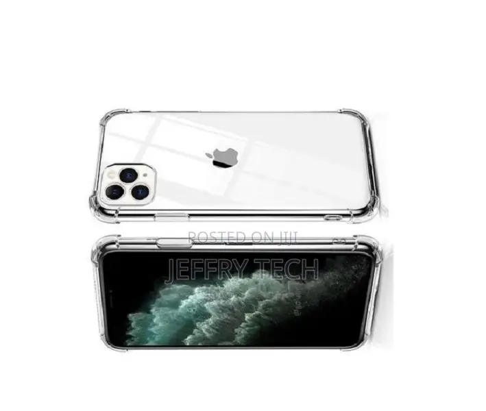 Transparent Shockproof Back Cover – iPhone 11 Pro