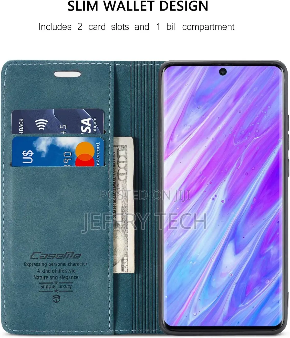 Samsung Galaxy S20 Wallet Case, Magnetic Holder Flip Protect