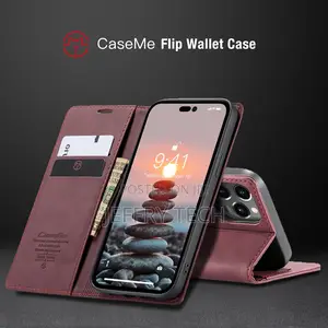 iPhone 14 13 Pro Max 14 Plus Phone Case , Magnetic Leather