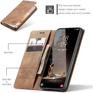 Caseme Leather Flip Wallet Case Cover Galaxy S21 FE