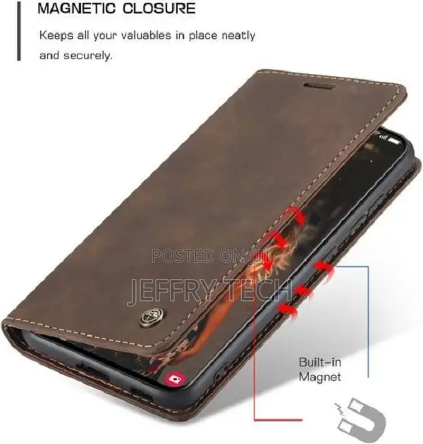 Caseme Leather Flip Wallet Case Cover Galaxy S21