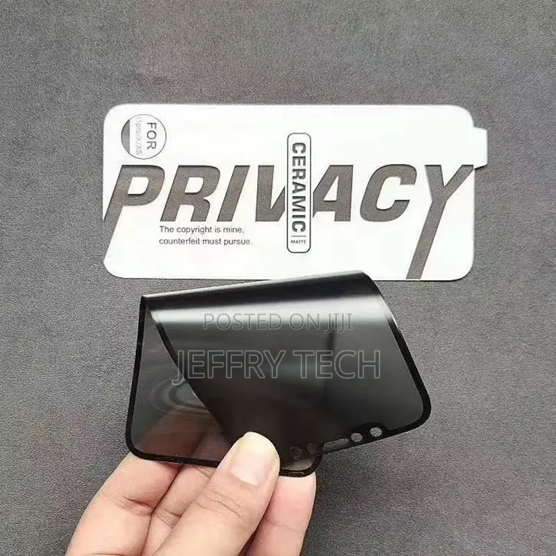 Matte Soft Ceramic Anti-Spy Screen Protector iPhone 14 13 12