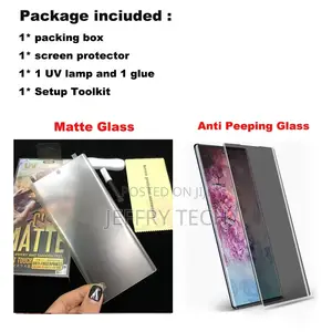 UV Matte Tempered Glass for Huawei Mate 40 30 20 Pro Liquid