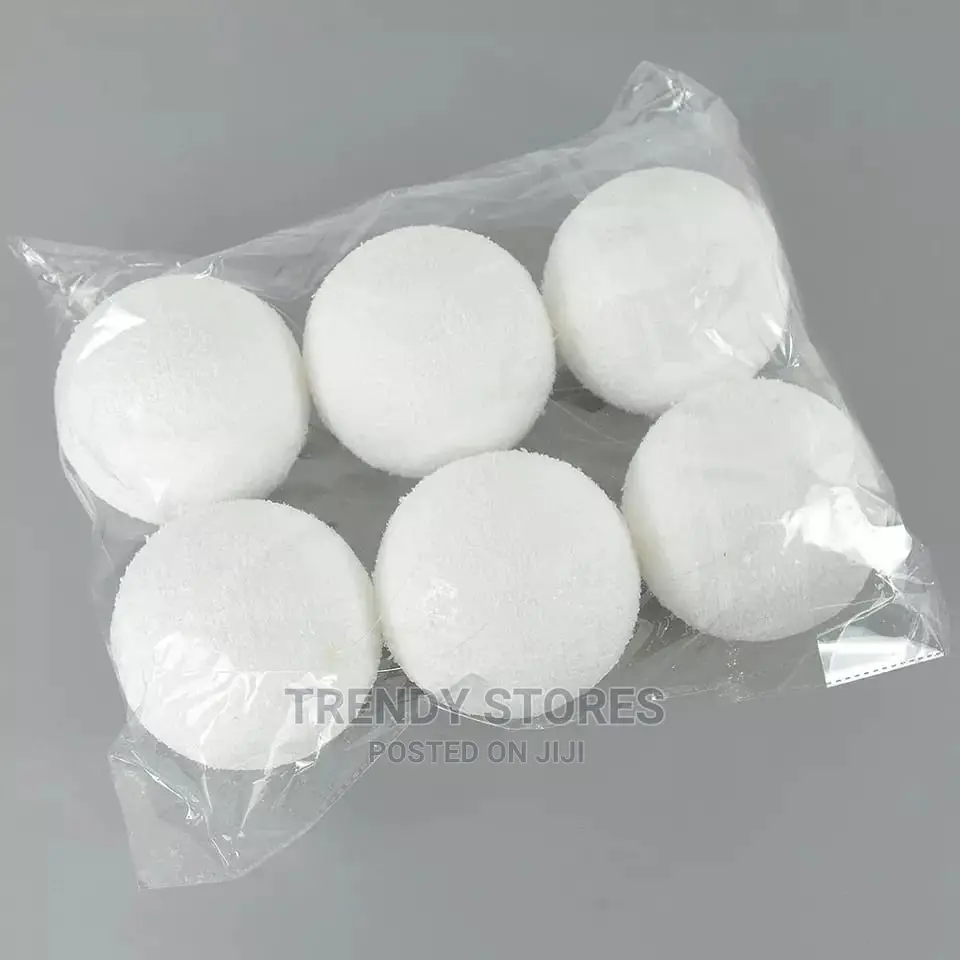 Snow White Balls (Set of 6)