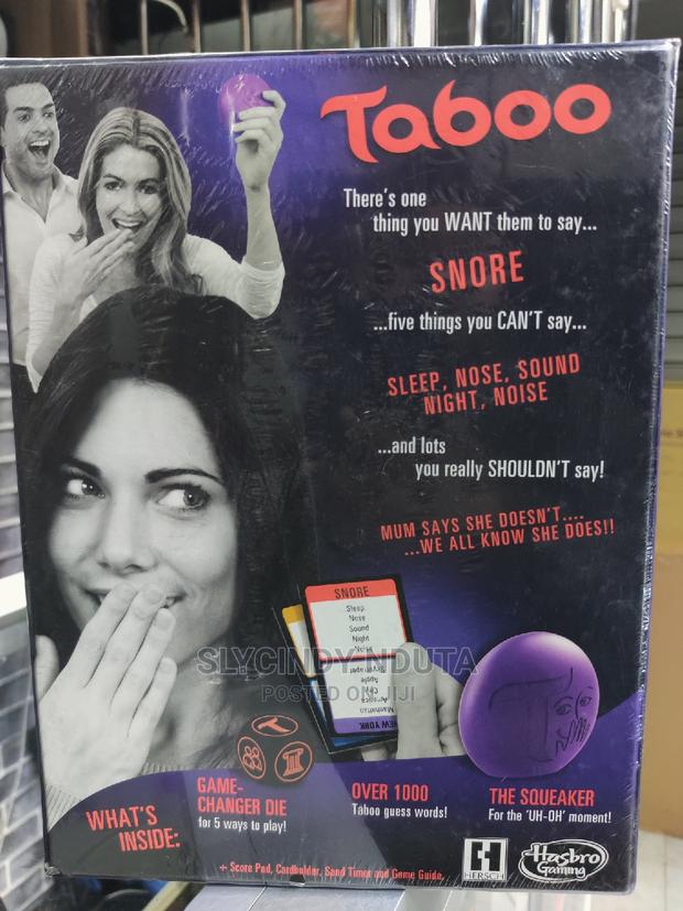Taboo the Game of Unspeakable Fun