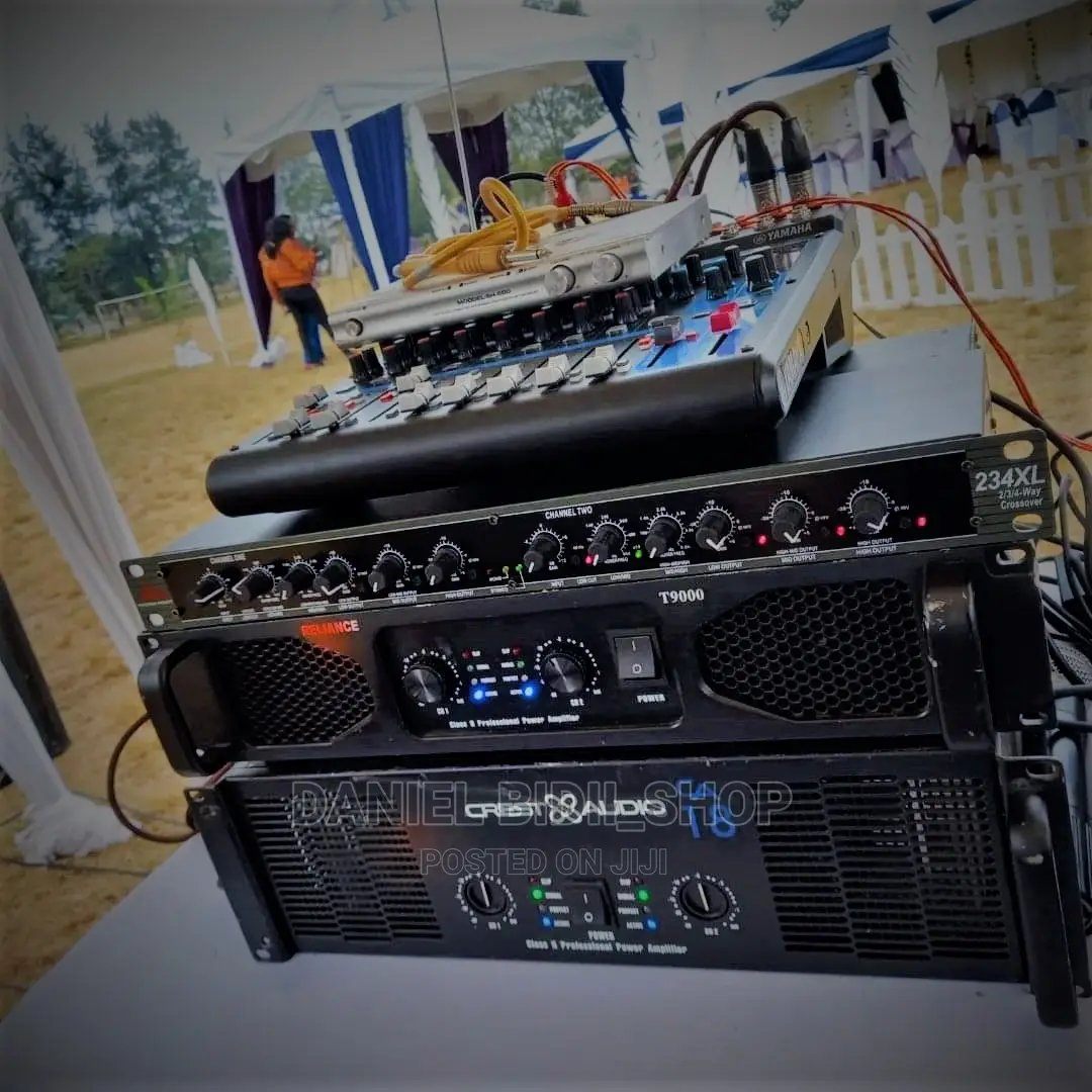 Complete Amplifier PA System +Mic+ Mixer in Nairobi Central Audio