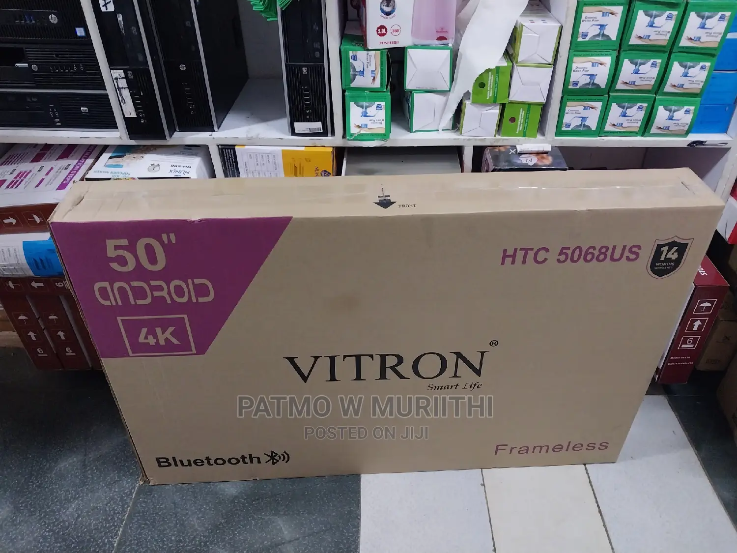 Vitron 50inch Tv Smart Android Bluetooth