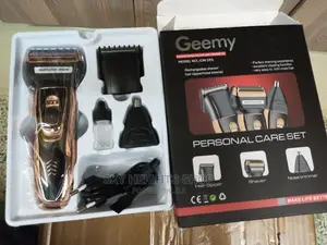 Durable 3in1 Electric Shaver - Geemy Rechargeable Trimmer