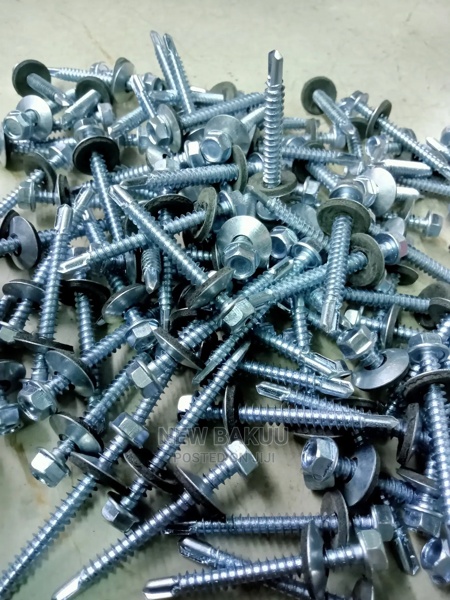 Self Drilling Tapping Screw With Hex Washer Head 5.5x50