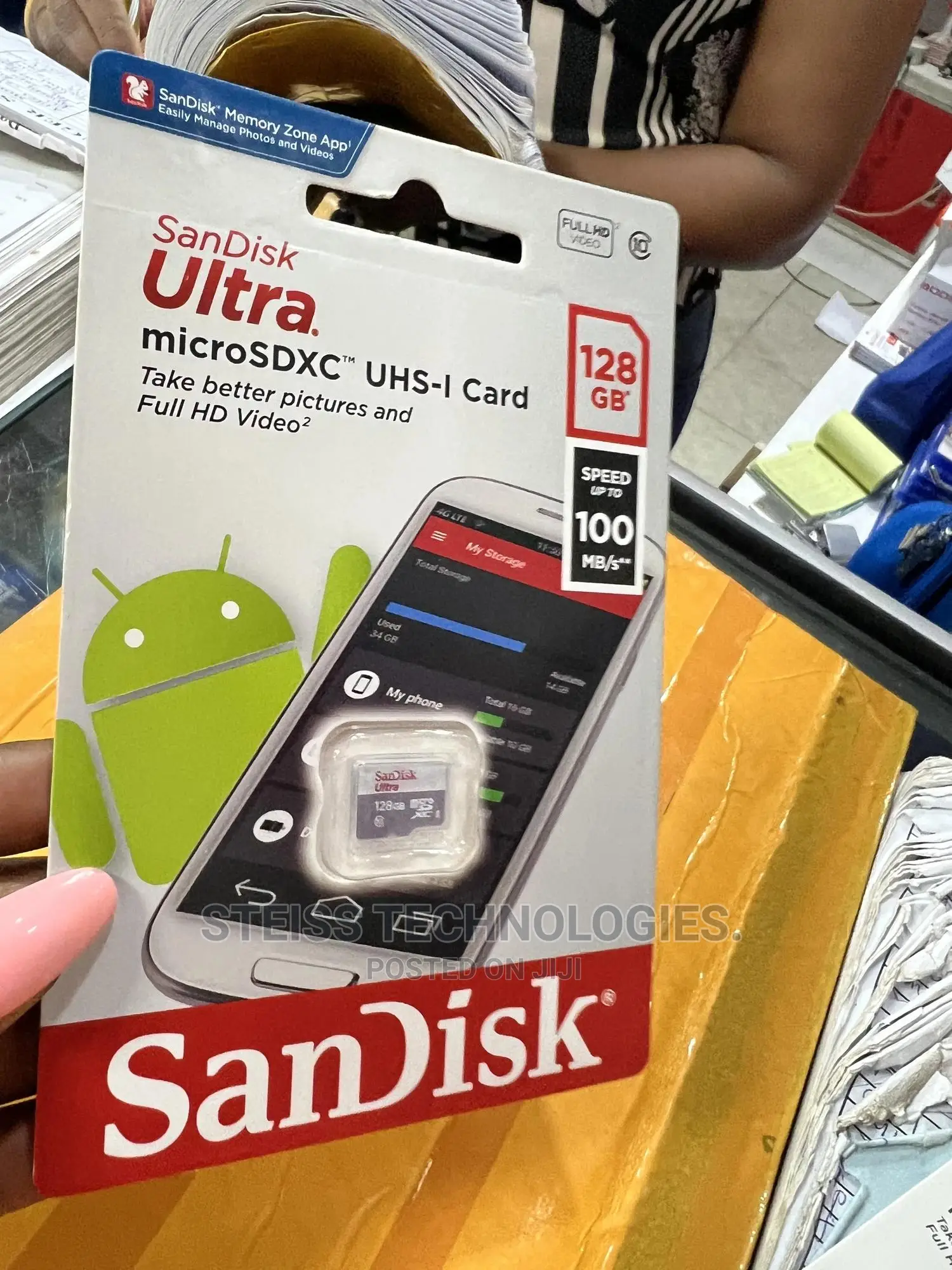 128gb Micro Memory Card.