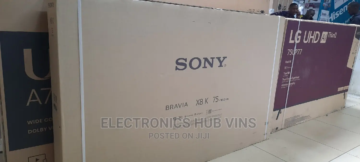 65" Sony Android Smart Tv Model 65x75k Brand New