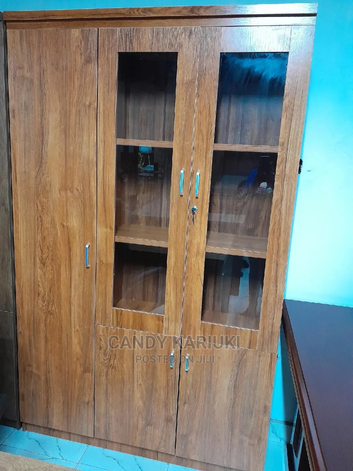 3 Door Office Cabinet (Wooden)