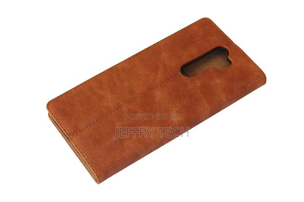 Flip Case Closure for (Redmi Note 8 Pro, Brown) - thumbnail 3