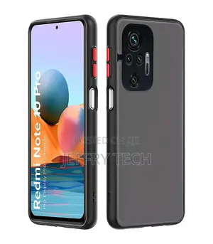 Back Cover for Redmi Note 10 Pro/Note 10 Pro Max (TPU, Plast