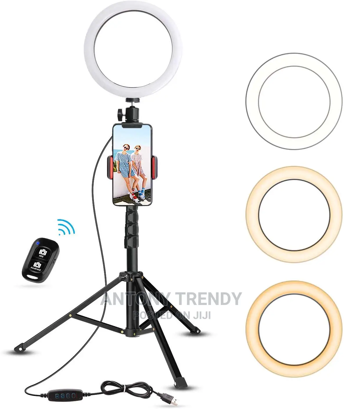 Selfie Ring Light With Tripod Stand