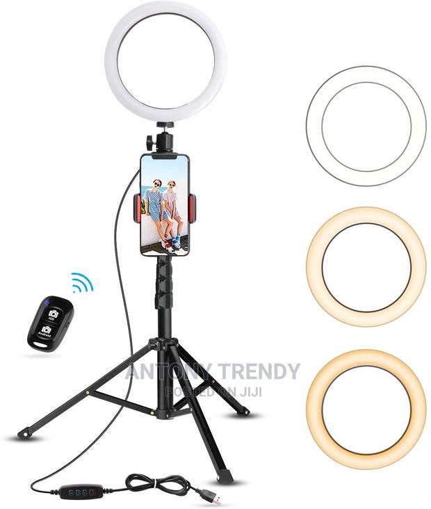 Selfie Ring Light With Tripod Stand - main view