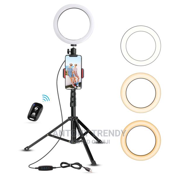 Selfie Ring Light With Tripod Stand - thumbnail 2