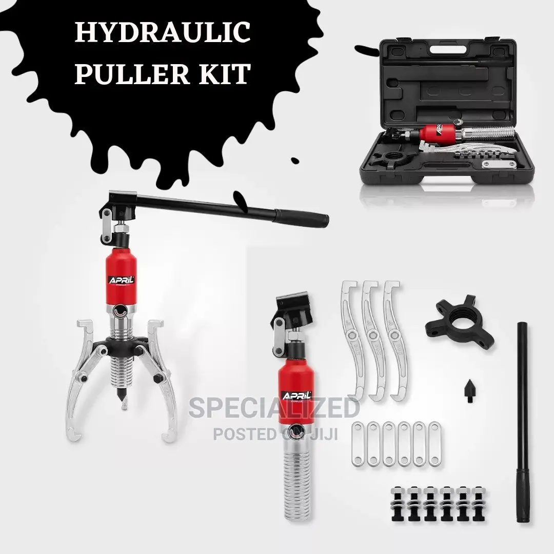 Hydraulic Puller for Pulling Vehicle Hubs, Bearings, Gears