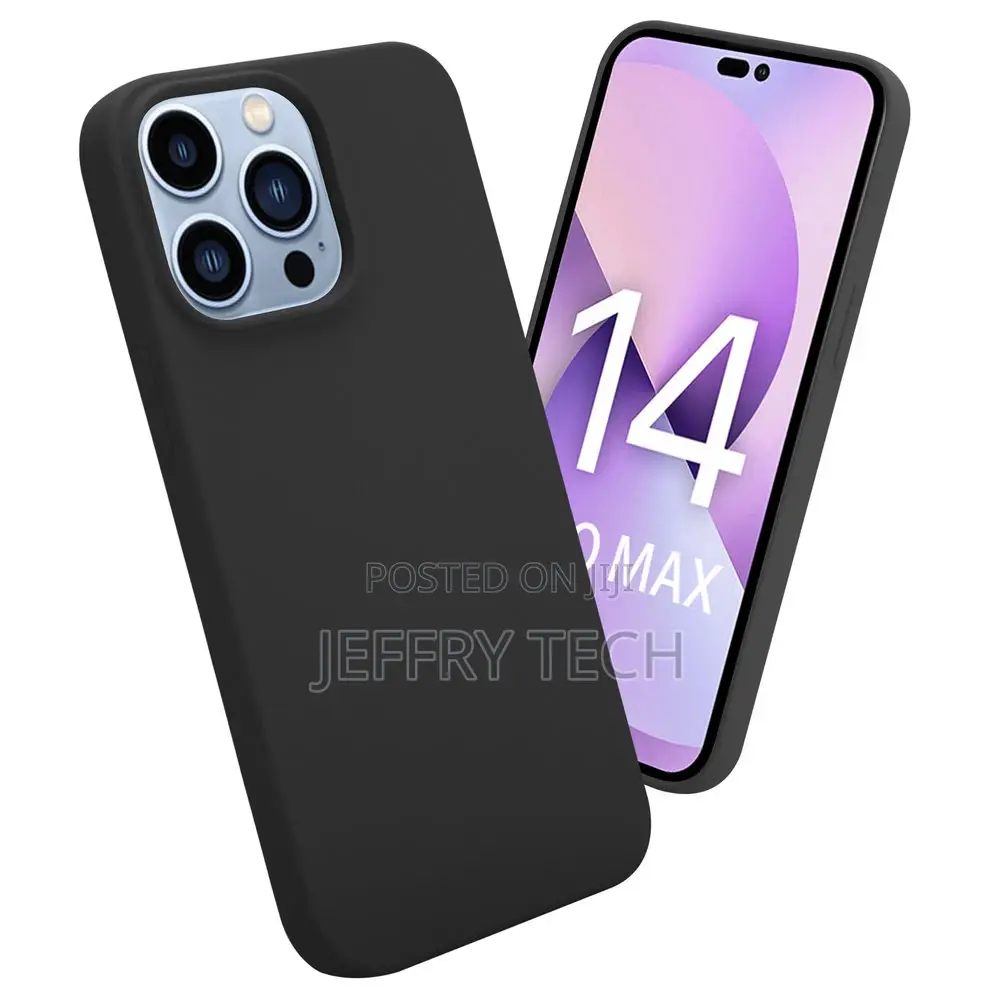 Shieldcase iPhone 14 Pro Max Silicone Case (Black)