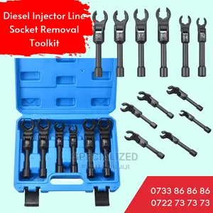 Diesel Injector Line Socket Removal Toolkit