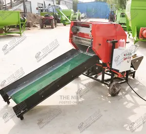 Corn Straw Baling and Wrapping Machine