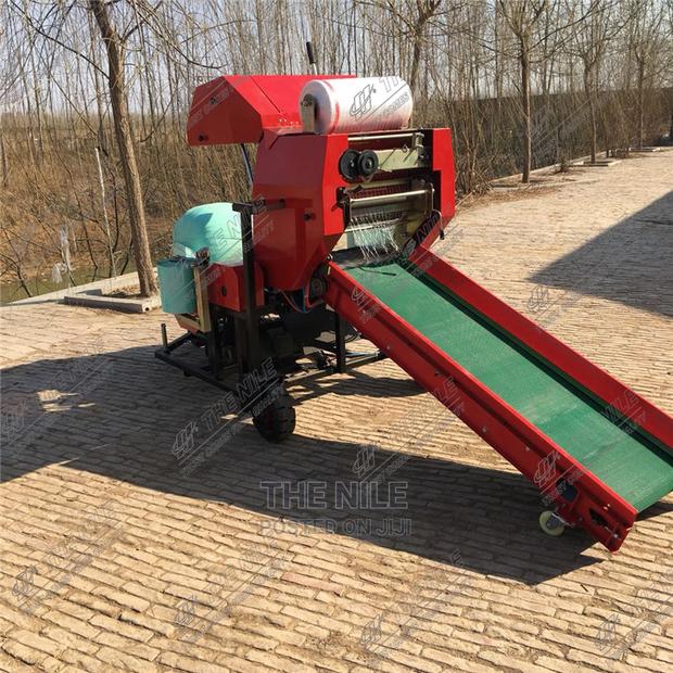 Herbage Harvesting and Baling Machine - main view