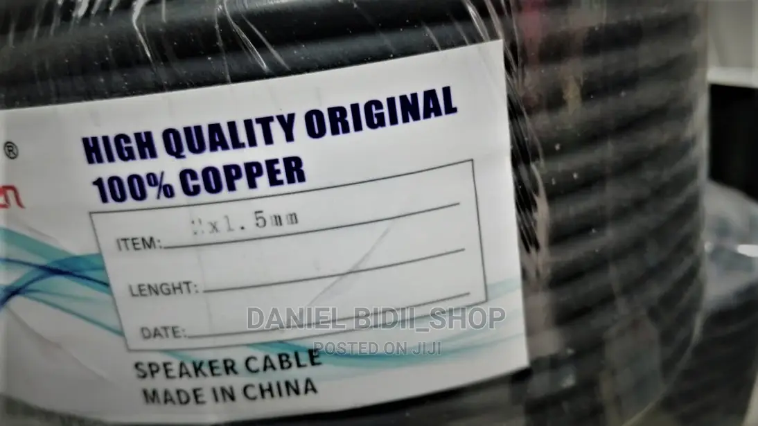 Quality Speaker Cable 1.5mm 100m