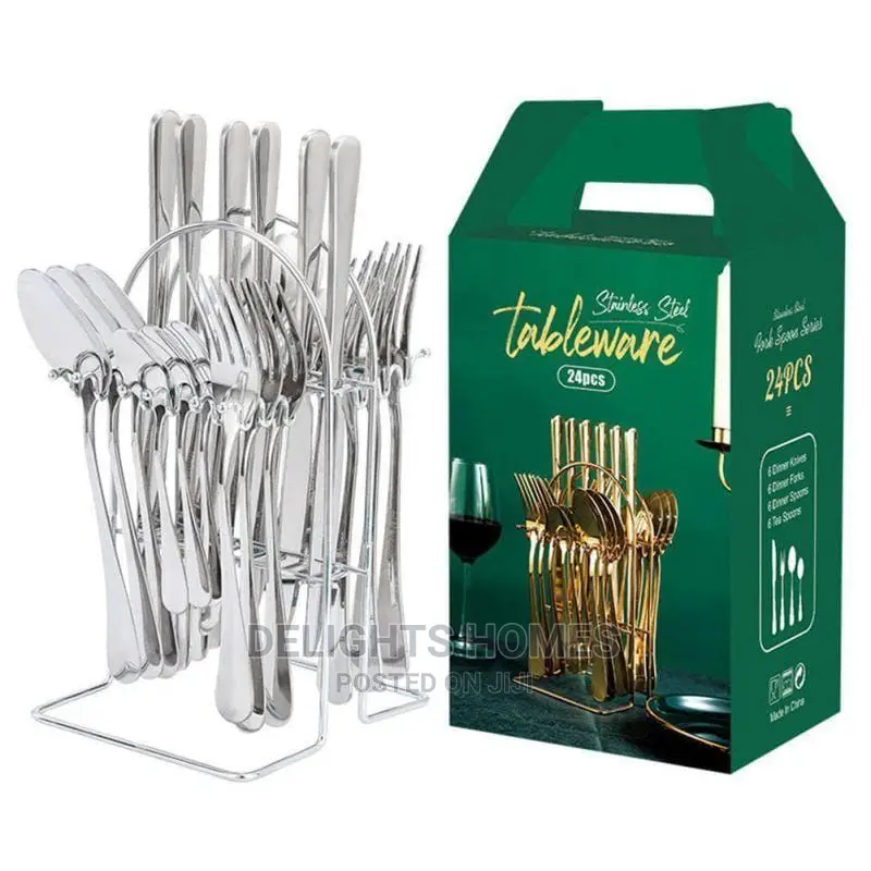 24pc Stainless Cutlery Set*