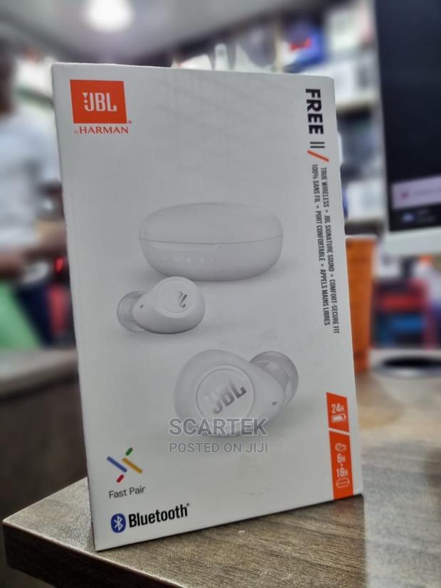 JBL Harman Free II Headphones (White)