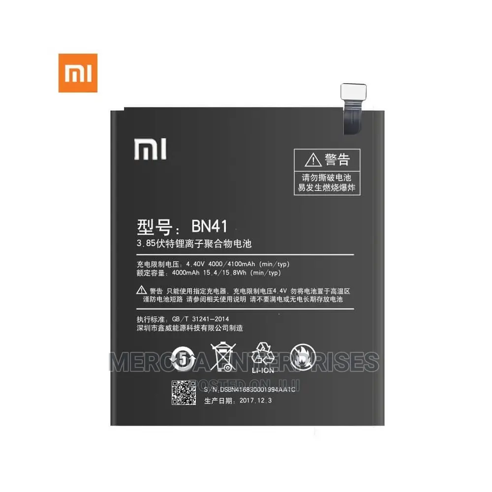 Redmi Note 3,Note 4,Note 7,Note 5, Battery