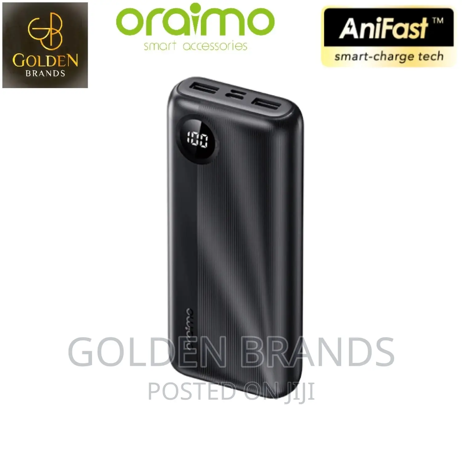 Oraimo Traveler Powerbank 16000mah High Capacity Dual Output
