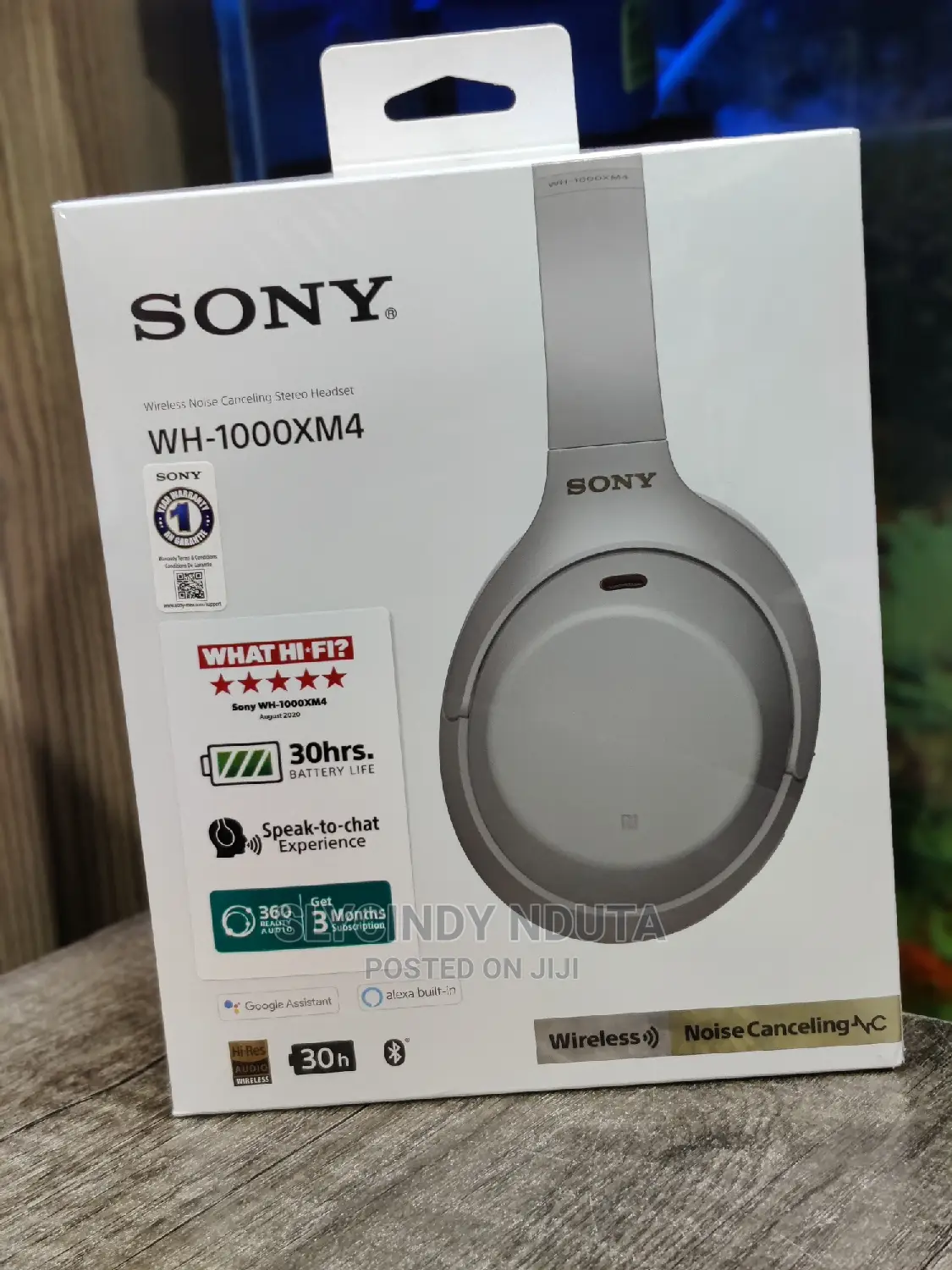 Sony Wireless Noise Cancelling Stereo Headset