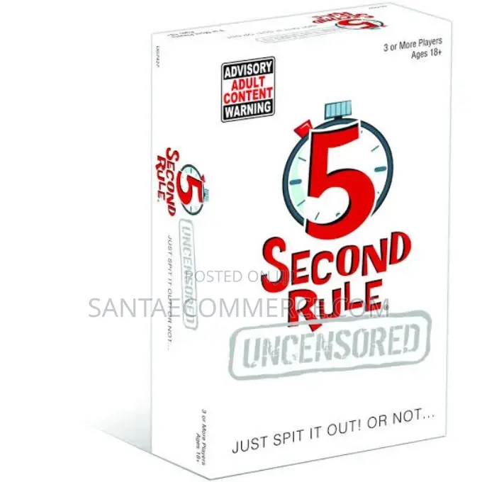 5 Second Rule Uncensored Game