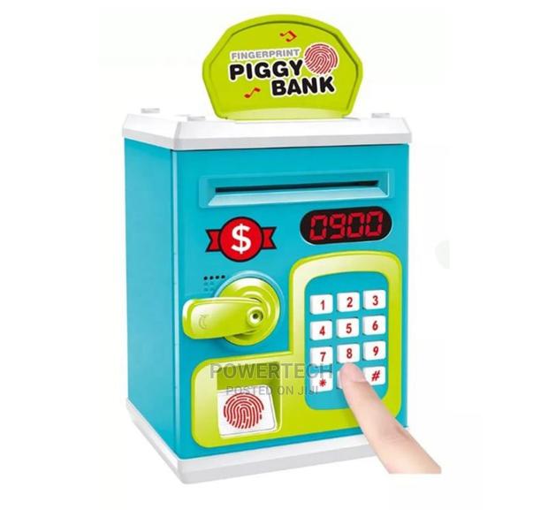 Fingerprint Piggy Bank. - main view