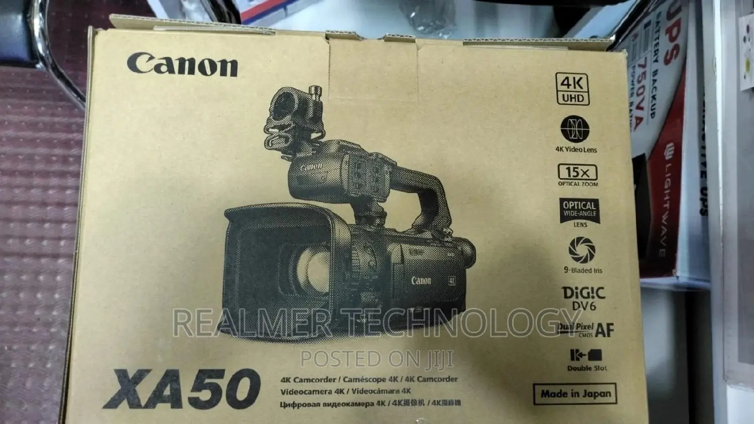 Canon XA 50 Camera