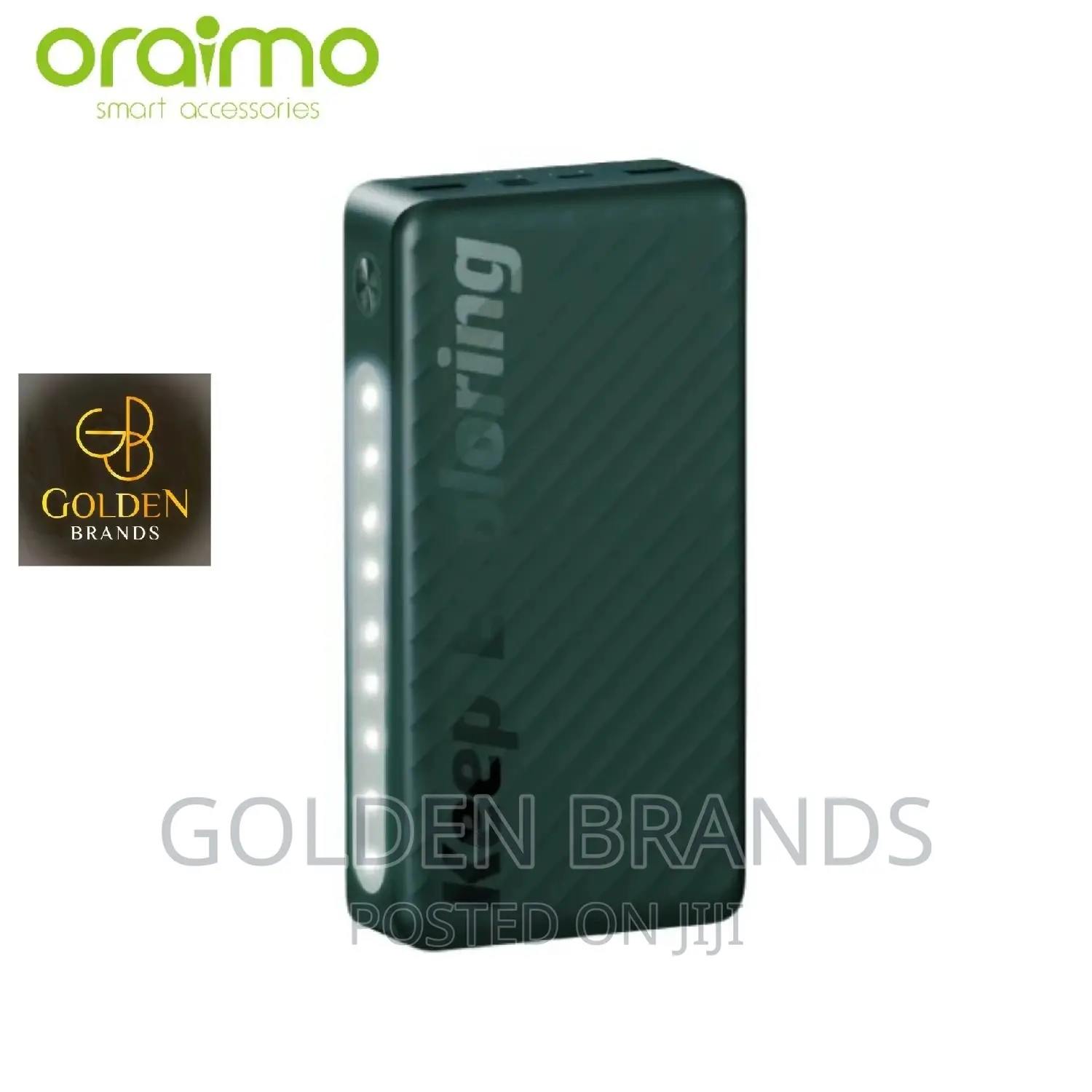 Oraimo 27000 Mah Power Bank, Last 1 Wk + 3level Bright Torch