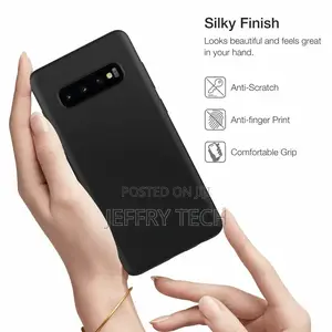 Shieldcase Samsung Galaxy S10 Silicone Case (Black)