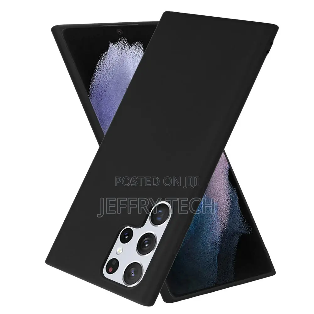 Shieldcase Samsung Galaxy S22 Ultra Silicone Case (Black)