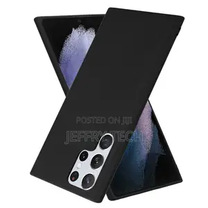 Shieldcase Samsung Galaxy S22 Ultra Silicone Case (Black)