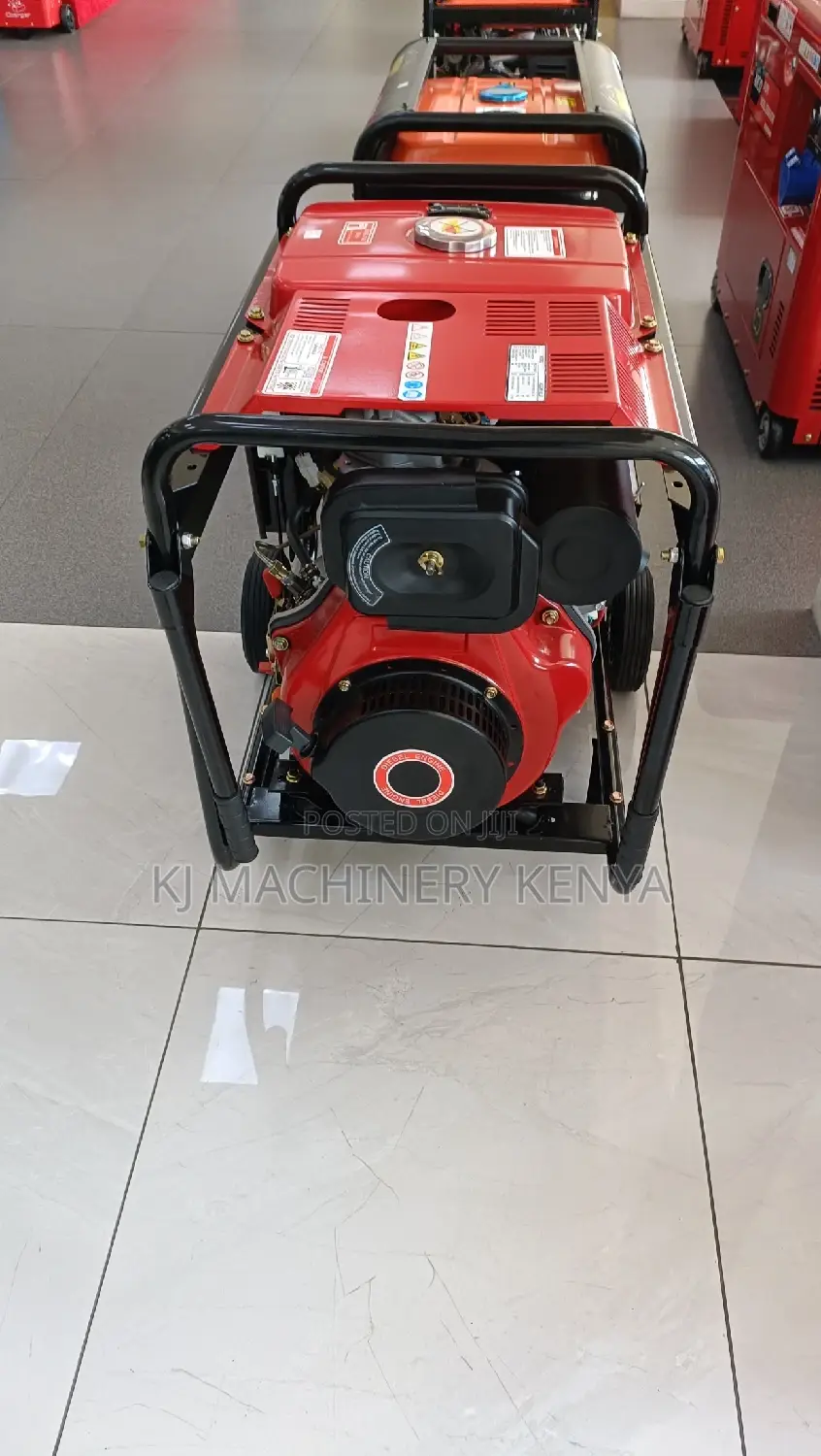 7.5kva Diesel Welder Generator - Single Phase /180 Amps