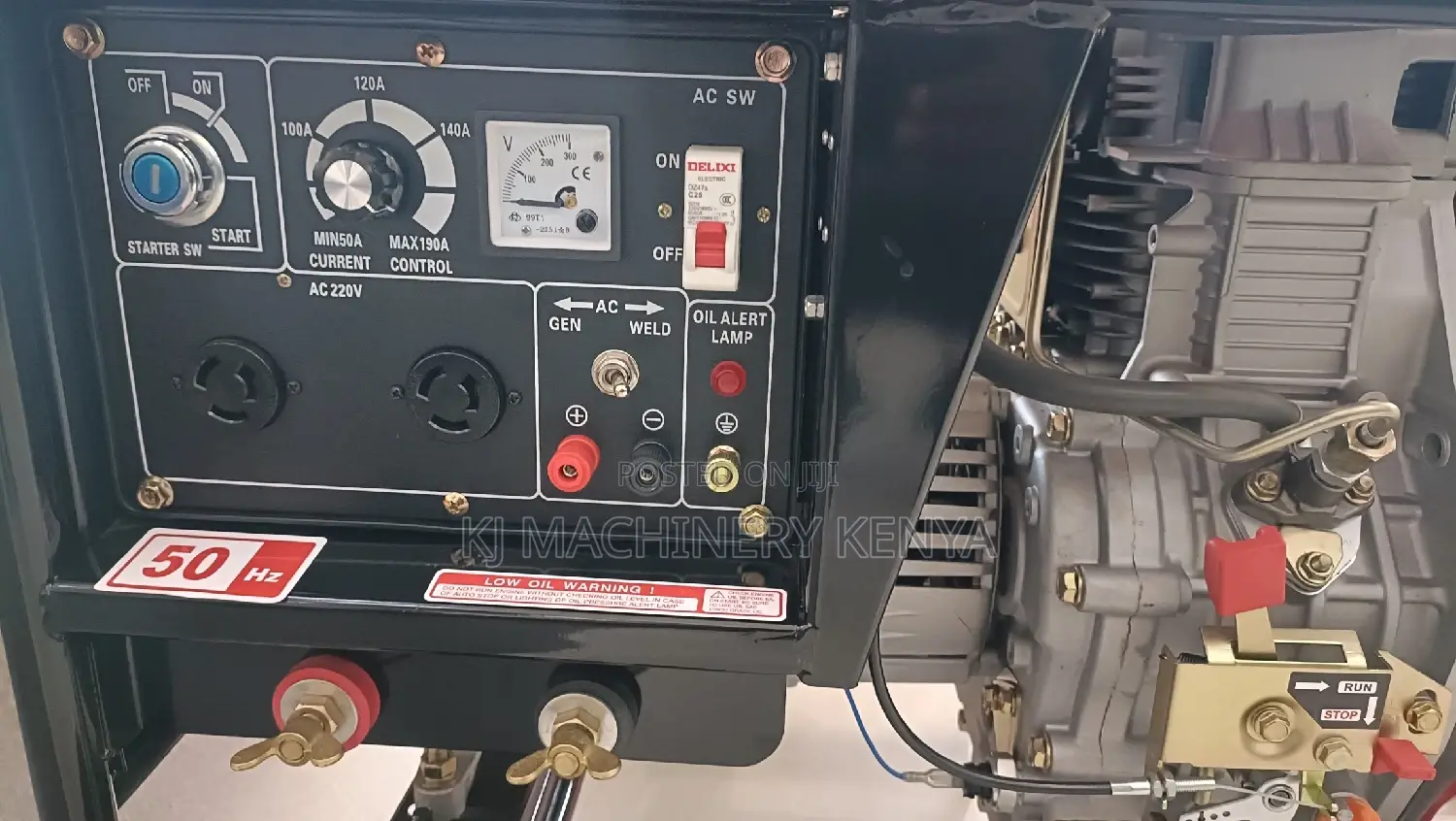 7.5kva Diesel Welder Generator - Single Phase /180 Amps