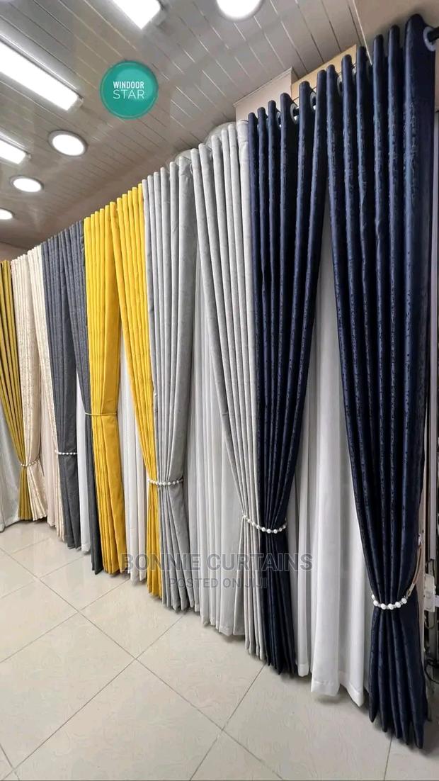Curtains Tape Rods Rings Shears Curtains - thumbnail 10
