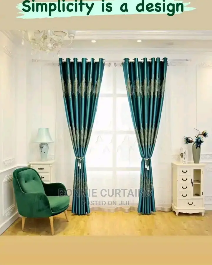 Curtains. Shears Available