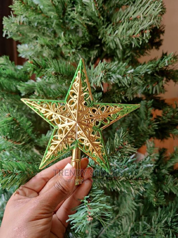 Gold Christmas Star - main view