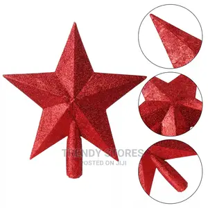 Big Red Star Christmas Decoration