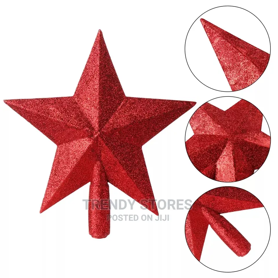 Big Red Star Christmas Decoration