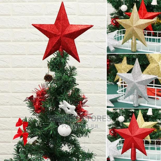 Big Red Star Christmas Decoration - thumbnail 2