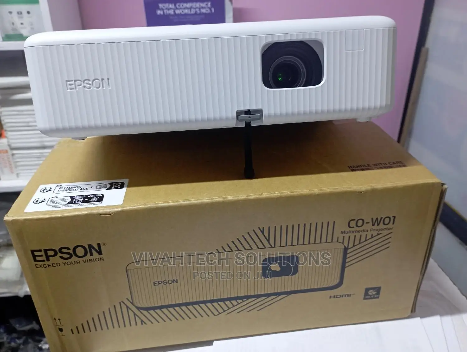 Epson Epiqvision Flex Co-W01 Portable Projector